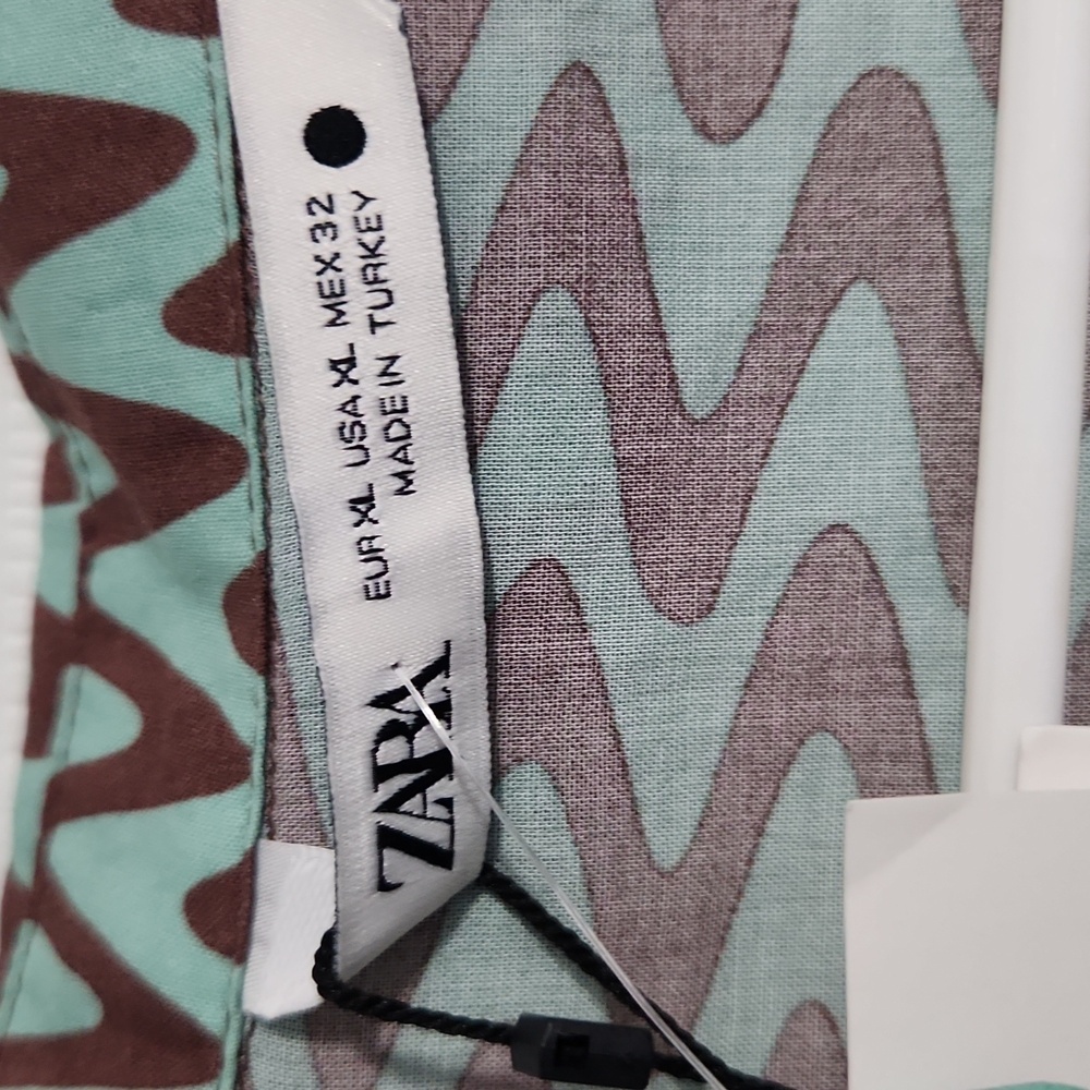 NWT. Zara Lissie Shirt Sz. XL - Picture 3 of 9